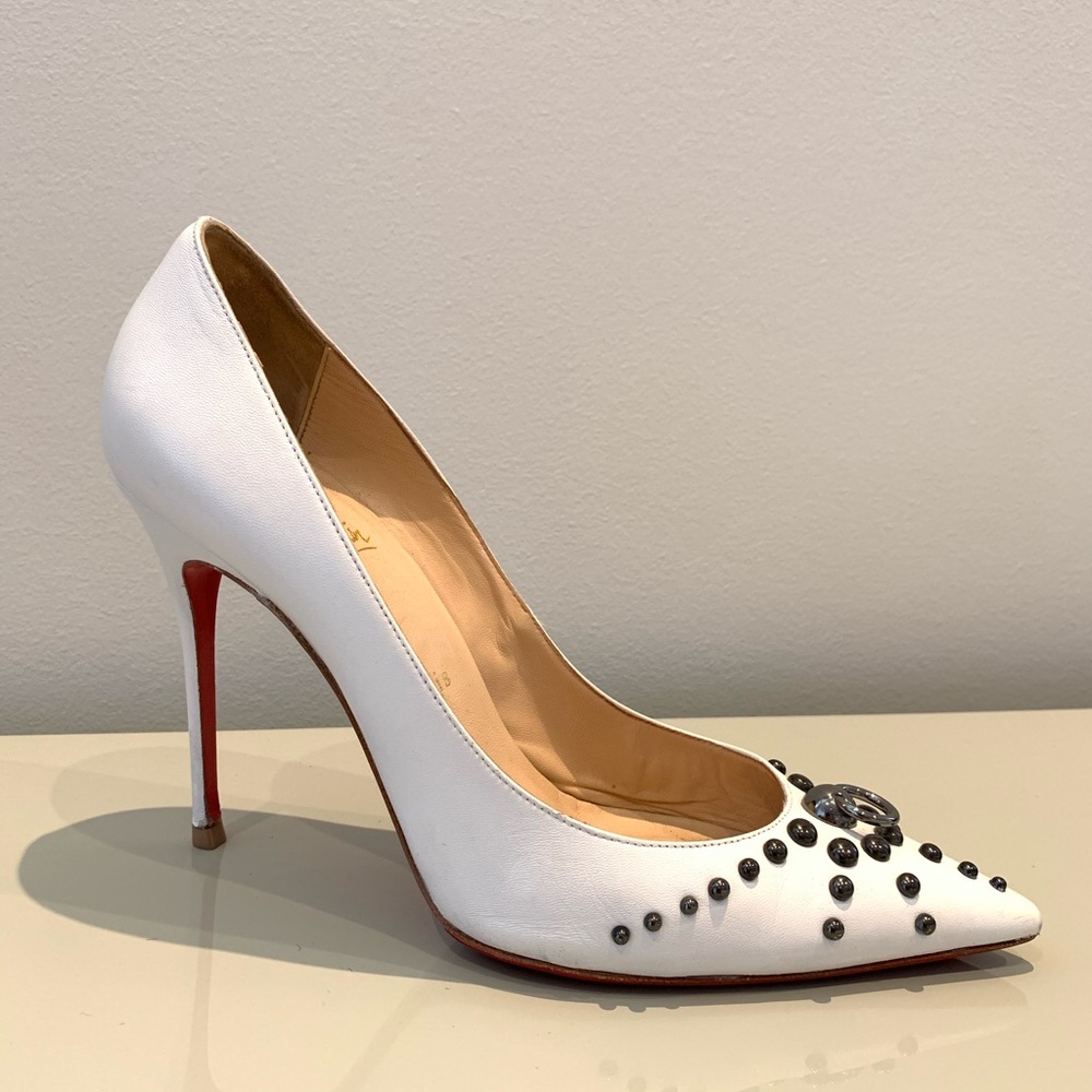 🤍 Christian Louboutin pigalle Door Knock 100 🤍 - Picture 2 of 7